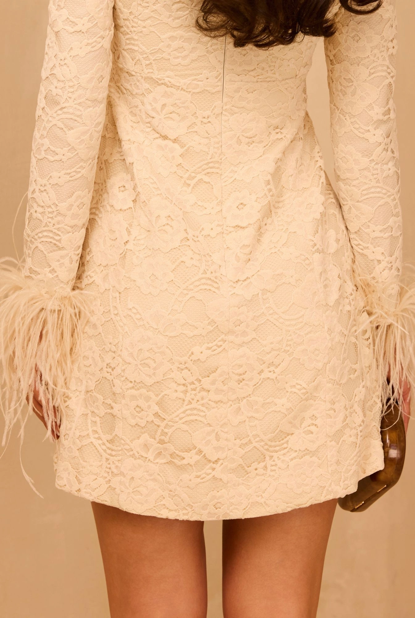 Tolla – vestido color crema REGULAR